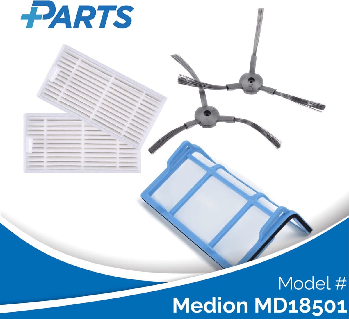 Medion MD18501 Onderhoudsset (Plus.Parts® alternatief voor V3 / V5 MAINTENANCE SET) — afbeelding 1