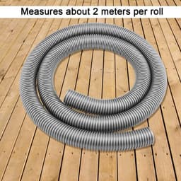 Flexibele stofzuigerslang met universele aansluiting - 32 mm binnendiameter - Duurzaam en hittebestendig - Voor huishoudelijk gebruik — thumbnail 2