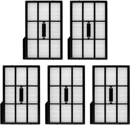 5-pack Vervangende HEPA-filters geschikt voor Eufy Omni E28/Omni E25 robotstofzuiger - Stofzuiger onderdeel - stofzuigerfilters - Stofzuigeraccessoires — thumbnail 1