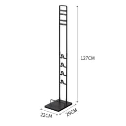 Steelstofzuiger Standaard - Geschikt voor Dyson V7/V8/V10/V11/V15 - Vrijstaand - Met accessoirehouders - RVS — thumbnail 3