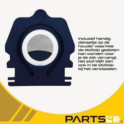 4 Stofzuigerzakken PARTS4® geschikt voor Miele GUARD stofzuigers | Alternatief voor type CO 12557080 & TU 12557060 | Passend in o.a. Miele Guard L1, Guard M1, Guard S1 | Meerdere sterke lagen & goed sluitende kunststof houder — thumbnail 5