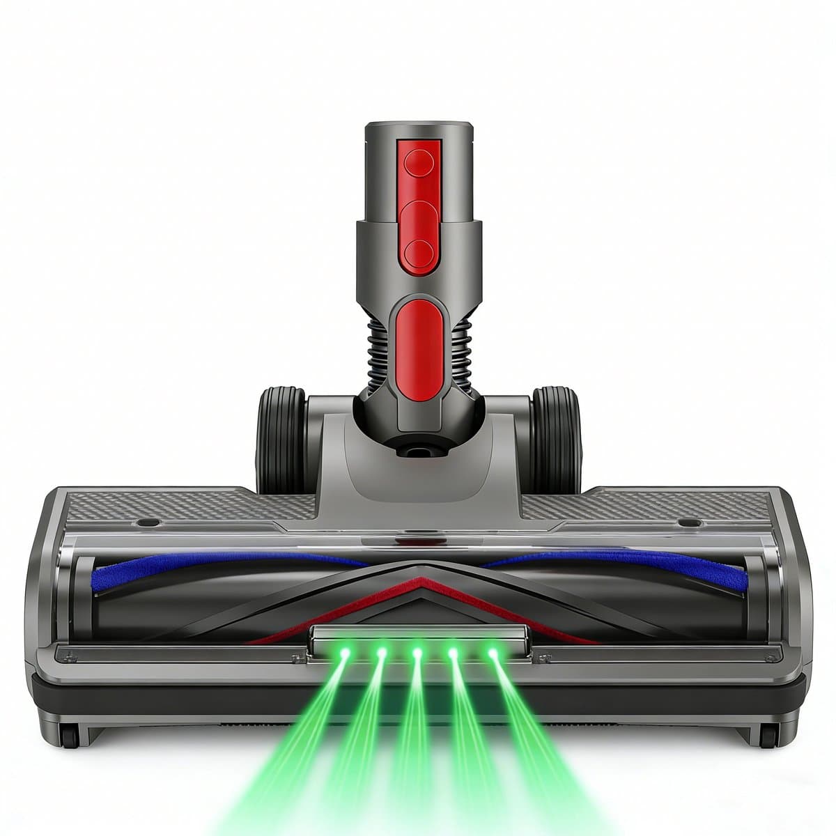 Stofzuigerborstel - Aangedreven Zuigmond Geschikt voor Dyson Steelstofzuiger V7,V8,V10,V11,V15 - Vloerzuigmond - Stofzuigermondstuk - Stofzuigeraccessoires - Zwart — afbeelding 1