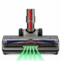 Stofzuigerborstel - Aangedreven Zuigmond Geschikt voor Dyson Steelstofzuiger V7,V8,V10,V11,V15 - Vloerzuigmond - Stofzuigermondstuk - Stofzuigeraccessoires - Zwart — thumbnail 1