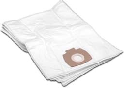 Stofzuigerzak Compatibel met 10 zakken met zuigers Makita 446L VC2010L VC2021L VC2511 VC2512L VC3011L - Microvezel non tissée Blanc — thumbnail 1