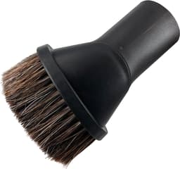 PARTS4® stofzuiger plumeau met natuurhaarborstel ø 35 mm | Incl. reduceer ringen naar ø 32 mm of ø 30 mm | Universeel: past bijna altijd op ronde buizen | O.a. geschikt voor AEG, Bosch, Electrolux, Miele, Nilfisk, Numatic, Rowenta, Samsung en meer — thumbnail 1