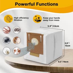 12 Stuks stofzuigerzakken zijn geschikt voor Ecovacs T8/T8AIVI/T8MAX/T9/N8+/H8 PRO/N8Pro plus/N10 Plus stofzuigers - Stofzuigerzak - stofzuigerzakken — thumbnail 4