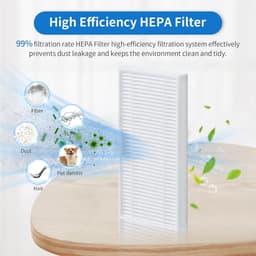 robotstofzuiger onderhoudsset - 15 stuks -Onderhoudsset geschikt voor Eufy Robotstofzuiger OMNI C20 - 15-Delig - Inclusief HEPA Filters, Zijborstels, Rolborstel, Dweildoeken & Stofzakken - Vervangingsonderdelen Kit — thumbnail 2