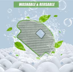 Onderhoudsset Geschikt voor iRobot Roomba Combo 113 - 9 Stuks - Alternatief voor 4719025 - Inclusief HEPA Filters, Zijborstels, Dweilpads & Hoofdborstel — thumbnail 2