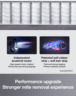 ​JIMMY BX7 Pro Anti-Mijt Stofzuiger - 700W, 60°C Hitte, UV, Ultrasoon, 3 Modi, Breed Zuigmond​​ — thumbnail 5