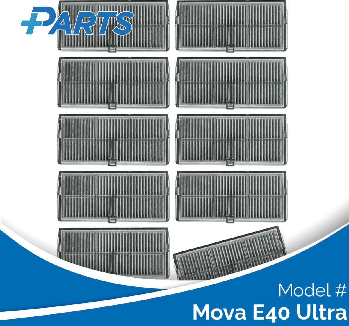 Mova E40 Ultra Filters (10 Stuks, Plus.Parts® alternatief voor RHF14) — afbeelding 1