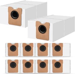 10 Stuks stofzakken geschikt voor Eufy Omni C20, C10 robotstofzuigers - Stofzuigerzakken - vervangende accessoires met grote capaciteit — thumbnail 1
