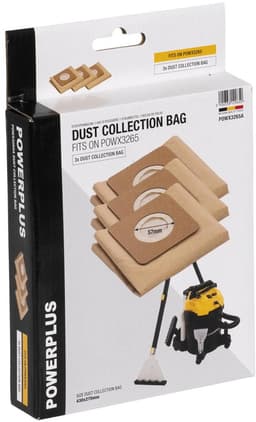 Powerplus - Accessories - POWX3265A - Stofopvangzak - 430mm X 275mm - 3 st. — thumbnail 3