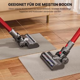 Stofzuigeraccessoires - Turbo Borstel - Geschikt voor Dyson V7 V8 V10 V11 V15 - Vloerzuigmond - Stofzuigermondstuk - voor harde vloeren en tapijten - met 4 LED-lampen - borstel — thumbnail 5