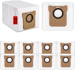 10 stuks stofzakken accessoires gescht voor Dreame L10s Ultra / L10 Ultra/L20 Ultra/Xiaomi X10+, 2,5 l grote capaciteit — thumbnail 1