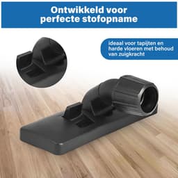 Stofzuigermond universeel - Zuigmond - Parketborstel - Stofzuigerborstel universeel - Geschikt voor Miele, Philips, AEG, Electrolux, Nilfisk, Rowenta etc. - 30 tot 37mm - Premium kwaliteit — thumbnail 2