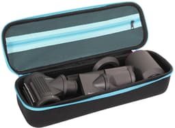 Draagtas / Reistas / Opbergtas / Beschermhoes Geschikt voor Dyson Föhn & Opzetstukken - Lege Tas-Zwart en blauw-Belle's product — thumbnail 1