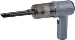 All Ride Auto Stofzuiger Draadloos 36W - Handstofzuiger met 6 Opzetstukken - USB-C Oplaadbare Auto Stofzuiger Snoerloos - Kruimeldief met Zuig en Blaas Functie - Grijs/Blauw — thumbnail 2