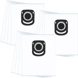 Sillar 12x Stofzuigerzakken voor Tefal & Rowenta – Syntetisch - voor Robotstofzuigers et Stofzuiger - Vervanging ZR200520 ZR200720 ZR200920 — thumbnail 1