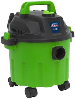 Nat Droog Stofzuiger - Industriële Verzamelaar - Werkplaats Reiniging - Hoge Zuigkracht - 10 Liter Tank - Groen — thumbnail 4