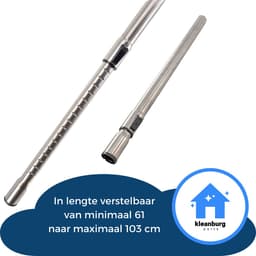 Kleanburg® Geschikt voor Miele Blizzard CX1 - Stofzuiger Onderdelen Set - Slang, Telescoop Buis & Combizuigmond — thumbnail 2