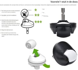 EXCITAT Stofzuigeraccessoires - Multifunctionele rubberen borstelfilter - 23-pack vervangende onderdelen - Geschikt voor iRobot Roomba — thumbnail 4