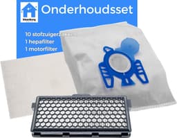 Kleanburg® - Geschikt voor Miele - Onderhoudsset - 10 Stofzuigerzakken - 1 HEPA-filter - 1 Motorfilter — thumbnail 2