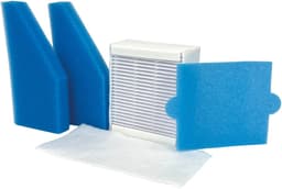 Multaparts® filterset 5-delig geschikt voor Thomas Twin XT & Cat & Dog XT serie | Vervanging voor 787241 | Set bestaat uit 3 schuimfilters, microfilter en lamellenfilter — thumbnail 1
