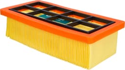 Sillar, Filter voor stofzuiger, papier, gegolfd, vervanging 6.415-953.0, geschikt voor stofzuiger Karcher AD2 AD3 AD 3.000 AD 3.200 AD4, 1 stuk — thumbnail 4
