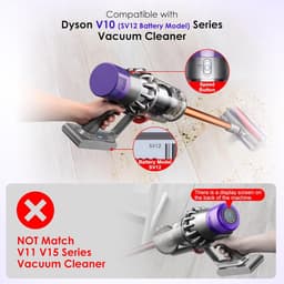 Afdichtring geschikt voor Dyson V10 SV12 stofreservoir, reserveonderdelen, afdichtring, houder voor Dyson SV12 stofaccessoires, stofzuiger, afvalcontainer, reserveonderdeel V10 — thumbnail 3