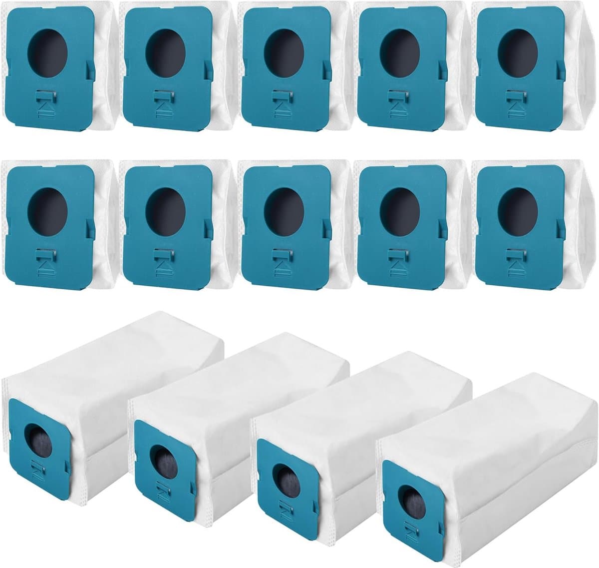 14x Stofzuigerzakken geschikt voor Samsung Bespoke Jet VCA-ADB95 Clean Station VS20A95923W reserveonderdelen - Geschikt Voor VCA-ADB95 Stofzuiger Filter Zakken - Stofzuigerzakken - Wegwerpbaar - Grote capaciteit — afbeelding 1