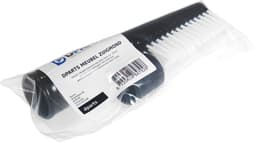 Dparts meubelborstel met witte borstelharen - 32mm + 35mm - universeel stofzuigermondstuk plumeau - stofzuiger zuigmond opzetstuk - stofzuigerborstel - bostel - Geschikt voor Miele Bosch Siemens Philips AEG Electrolux — thumbnail 5