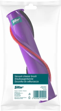 Sillar, turboborstelrol, stofzuigerrolborstel, Dyson V10 SV12 vervanging, aandrijfas, vervangbare rolborstel 969569-01, voor harde vloeren en kortpolig tapijt — thumbnail 1