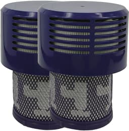 Multaparts® HEPA Filter cassette (set a 2 stuks) geschikt voor Dyson V10 - Wasbaar - | Gemaakt van duurzaam katoen en eenvoudig te reinigen | Meet op voor je besteld | Vervanger voor Dyson 969082-01 — thumbnail 1