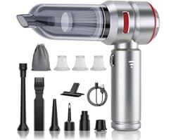 Lexium Kruimeldief snoerloos – Kruimeldief met steel – Nat&Droog – Handstofzuiger – Extreme zuigkracht – Kruimeldief snoerloos – Kruimelzuiger – Jouw ultieme schoonmaakpartner – Kruimelzuiger – Autostofzuiger – Handstofzuiger - Draadloos