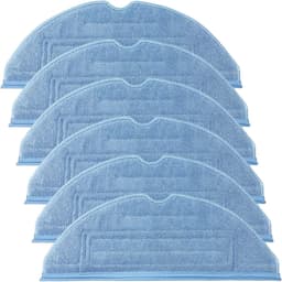 Set van 6 vervangende doekjes - herbruikbaar en wasbaar - microvezel mopvervangingsdoek - GESCHIKT voor Roborock S7、S7 S、 S7 MaxV、S7 MaxV Plus、MaxV Ultra、S7+、S7 Pro Ultra、T7 Plus、T7S、T7S Plus、G10、G10S、G10S PRO、G10S PURE - Stofzuiger - 6 stuks — thumbnail 1