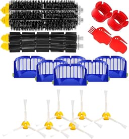 Filter en borstel XL set geschikt voor iRobot Roomba 600 series 605 615 616 620 621 630 635 650 652 660 665 671 680 690 691 695 — thumbnail 1