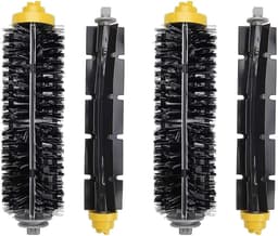 Geschikt voor Vervangende onderdelen voor iRobot Roomba 600-serie 690 980 670 660 651 650 630 614 595 585 564 552, 2 paar borstelharen en flexibele klopper, stofzuigerset — thumbnail 1