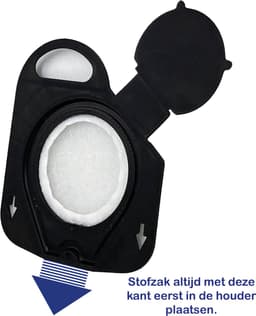 Multaparts® stofzuigerzakken geschikt voor Rowenta -5 stuks- | Made in Europe | Passend in o.a. Rowenta Silence Force, X-Trem Power, Compact Power, Green Force, Power XXL, X-Plorer, RO10 — thumbnail 2