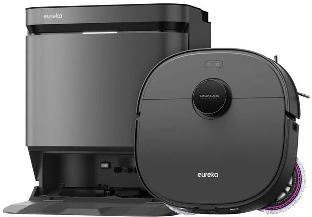 Eureka J15 Pro Ultra Black - Robotstofzuiger met dweilfunctie - zelfreinigend - slimme navigatie — afbeelding 1