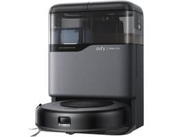 eufy Clean Omni C20 Robotstofzuiger met reinigingsstation - Robot Vacuum - 7.000Pa Zuigkracht - Ronddraaiende Dweilpads - Met Objectdetectie - 8-5cm Ultraplat Design - Zwart