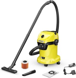 Kärcher WD 3-18 Battery Set V-17/20 Nat- en Droogzuiger - 18 V - Accu 18 V / 5,0 Ah en lader inbegrepen - 17 l - Patroonfilter — thumbnail 1
