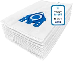 DEGG® - Stofzuigerzakken GN - Geschikt voor Miele GN - Premium Quality - Geschikt voor Miele Complete C2 & C3 , Classic C1 - Kwaliteit gelijk aan Origineel - 10 STUK(S) — thumbnail 1