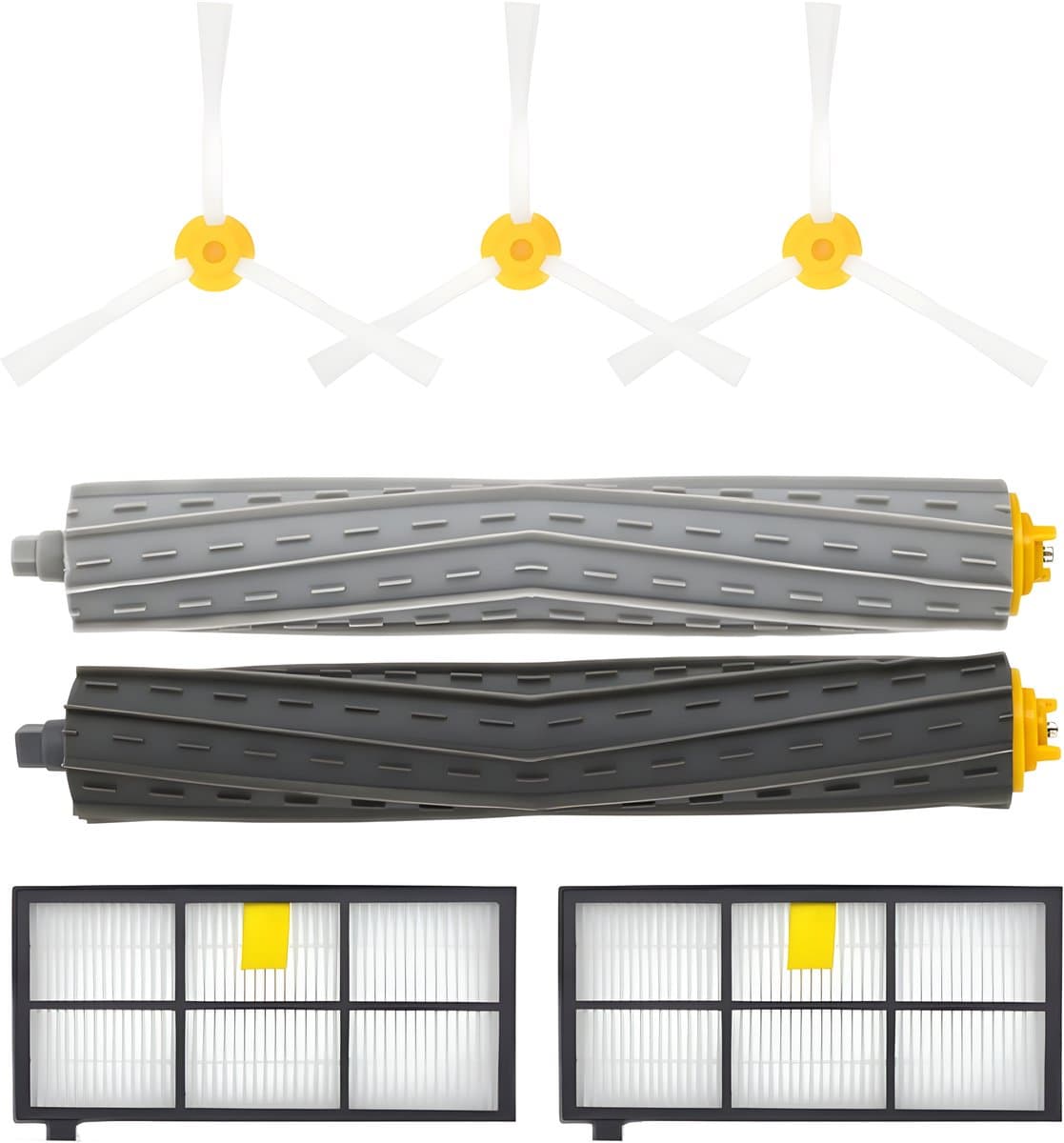 Onderhoud Kit geschikt voor iRobot Roomba 800 / 900 Serie Set Borstel, Filter, Zijborstel Accessoires Vervanging Reserve — afbeelding 1