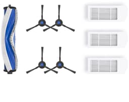 ECOVACS - DEEBOT N20 familie - Service Kit - 1x Anti-Tangle Hoofdborstel 4x Zijborstels 3x Antibacteriële Filters — thumbnail 2