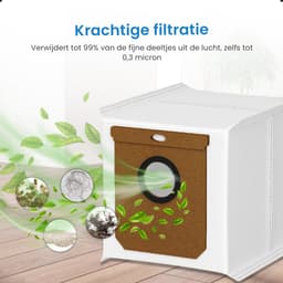 Stofzuigerzakken - Geschikt voor Avalue Robotstofzuiger - 5 stuks — thumbnail 5