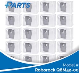 Roborock Q8M52-00 Stofzakken (20 Stuks, Plus.Parts® alternatief voor 8.02.0132) — thumbnail 1