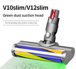 Geschikt voor Dyson V10slim/v12 stofzuiger accessoires soft fluwelen roller zuigkop bodemborstel voor stofzuiger accessoires voor het vervangen, stof zichtbaar soft fluwelen bodemborstel 1 stuk — thumbnail 1