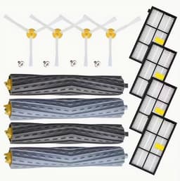 Gescht Voor iRobot 800-serie 850 860 861 866 870 880 890 900-serie 960 980 981 985 Stofzuiger Accessoire Set - Inclusief 2 Extractor Hoeken, 4 Filters, 4 Zijborstels en 4 Reinigingskoppen, Stofzuiger Accessoires — thumbnail 1