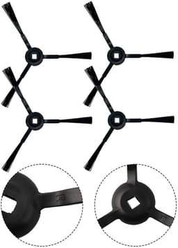 4-delige zijborstelaccessoires geschikt voor Airrobo T9/Eufy L35 — thumbnail 5