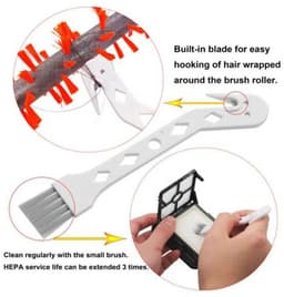 Geschikt voor Bissell CrossWave stofzuiger accessoire rolborstel filterkit — thumbnail 2
